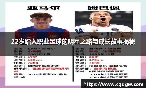 22岁踏入职业足球的明星之路与成长故事揭秘